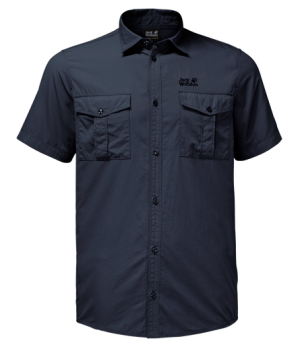 Jack Wolfskin — Рубашка с коротким рукавом ATACAMA SHIRT