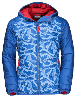 Jack Wolfskin - Ветронепроницаемая куртка Zenon print jacket kids