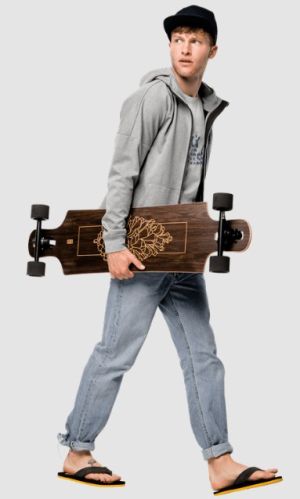 Мужская влисовая ветровка Jack Wolfskin Riverland Hooded Jacket M