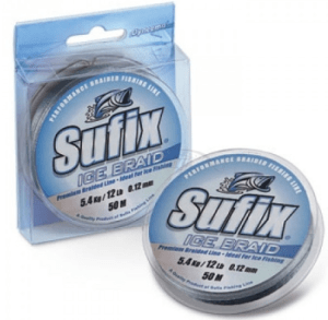Sufix - Леска качественная для зимнего периода Sufix Ice Braid 50м