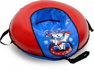 ТяниТолкай - Яркие санки-ватрушки 83см