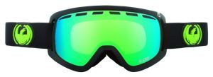 Dragon Alliance - Сноубордическая маска D2 (оправа Jet, линзы Green Ionized + Yellow Blue Ionized)