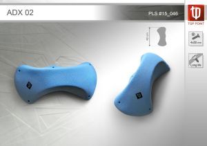 Формовой рельеф для скалолазания Top Point Adx 02