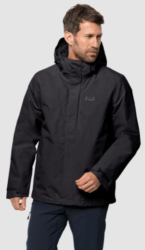 Jack Wolfskin — Теплая куртка трансформер 3-в-1 Gotland 3in1