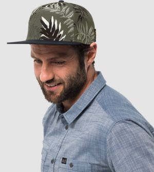 Jack Wolfskin - Удобная летняя кепка Leaf Cap