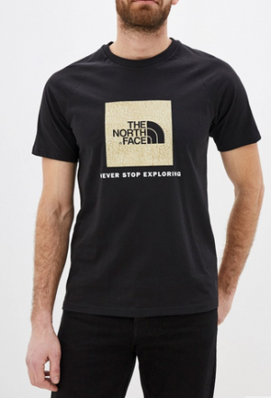 The North Face - Хлопковая мужская футболка Raglan Red Box