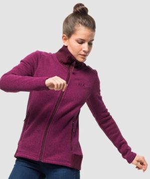 Женская флисовая толстовка Jack Wolfskin Scandic Jacket Women