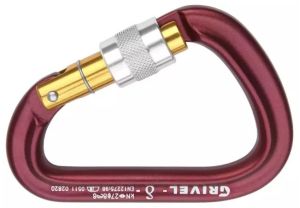 Grivel - Карабины набором 5 штук Delta screw lock K5N