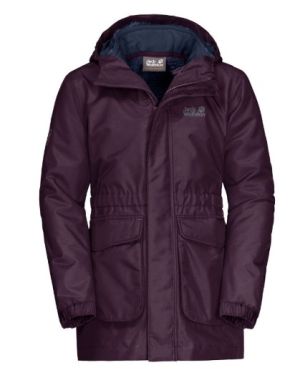 Jack Wolfskin - Теплая детская куртка Ice Cave 3in1 Jacket Girls
