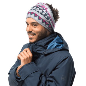 Jack Wolfskin - Шарф-труба на голову Print Fleece Headgear
