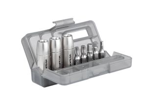 Профессиональные насадки динамометрические Topeak Nano TorqBox DX with 4Nm/5Nm/6Nm torque socket & 5 tool bits