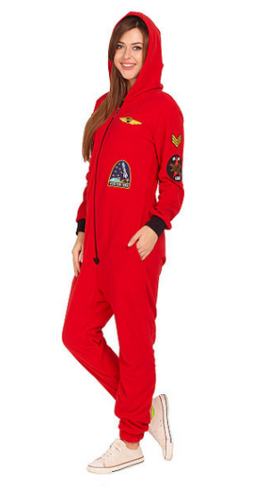 HadyWear - Комбинезон для женщин Красный