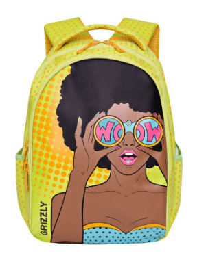 Grizzly - Принтованный женский рюкзак 12