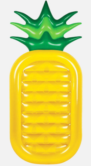 FunForrestFun! - Яркий матрас для плавания Ананас 180х90