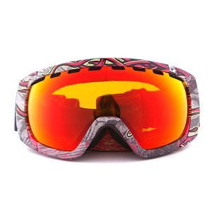 Dragon Alliance - Горнолыжная маска Rogue (оправа Red Migraine, линза Red lonized)