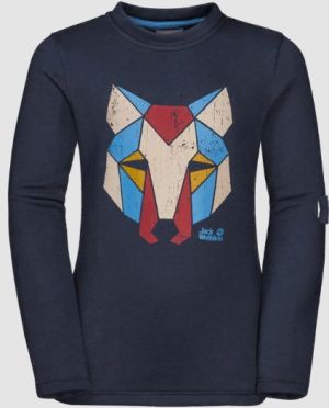 Удобный детский свитшот Jack Wolfskin Winter Sweatshirts Kids