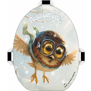 Барс - Яркие санки-ледянки Snowkid 50 см