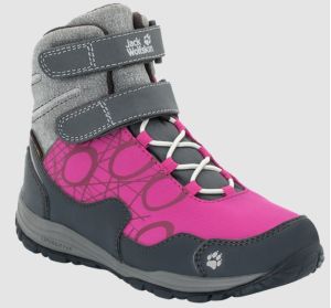 Jack Wolfskin — Удобные ботинки детские Portland Texapore High VC K