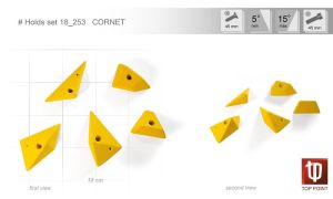 Зацепы для скалодрома Top Point Cornet #253