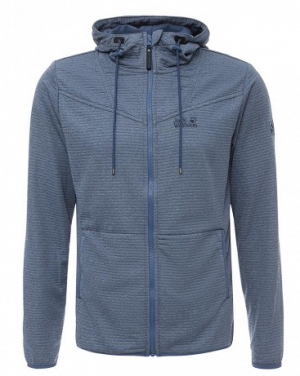 Jack Wolfskin — Мужская флисовая куртка Tongary hooded jacket men