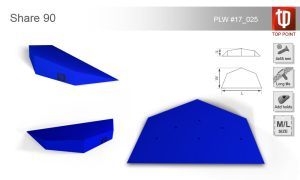 Накладной рельеф из пластика Top Point Share 90
