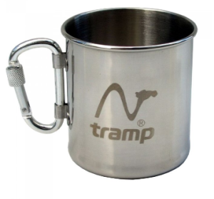 Кружка туристическая с карабином Tramp TRC-012