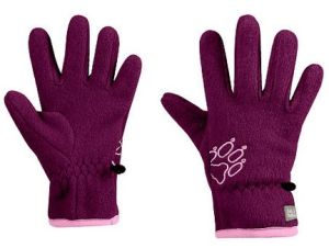 Перчатки зимние детские Jack Wolfskin Baksmalla fleece glove kids