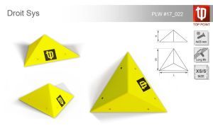 Формовой рельеф для скалолазания Top Point Droit Sys
