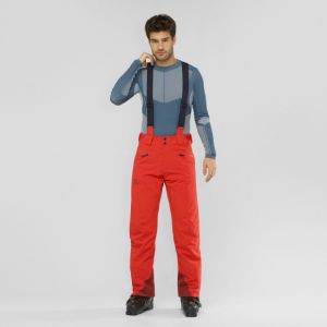 Удобные брюки Salomon Force pant m goji_berry