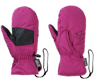 Jack Wolfskin - Детские варежки для зимы Easy Entry Mitten Kids