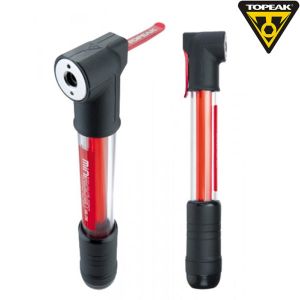 Эффективный мини насос Topeak Mini Rocket iGlow с 0.5W светящейся полосой красного цвета