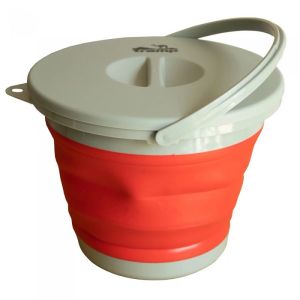 Ведро складное силиконовое с крышкой для походов Tramp TRC-127 5