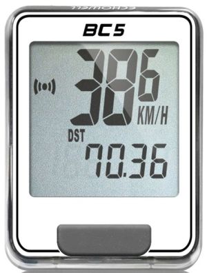 Echowell - Простой в использовании проводной велокомпьютер 5 функций BC5