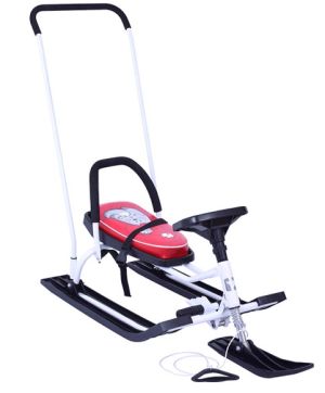 Барс - Снегокат с удобным толкателем 140 Gо Go