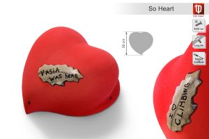 Оригинальный рельеф для скалолазания Top Point So Heart