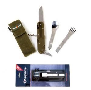 Походный набор ложка-вилка-нож King Camp 3643 Multi Camp Kit