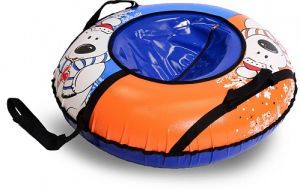 ТяниТолкай - Санки детские надувные с принтом 83 см