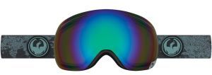Dragon Alliance - Горнолыжная маска X1 (оправа Mason Grey, линза Flash Green Polarized)