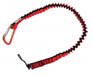 Стропа эластичная одинарная для крепления инструмента Венто (до 25 кг) с карабином Мини