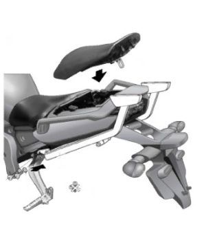 Shad - Крепление верхнего кофра прочное для Yamaha FZ8 (10-11)