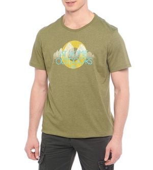 Jack Wolfskin — Футболка для мужчин Slogan Heather T M