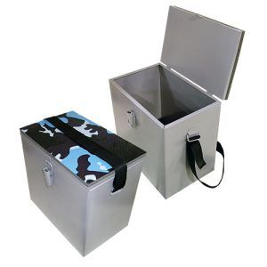 РОССИЯ - Ящик рыболовный окрашенный сталь