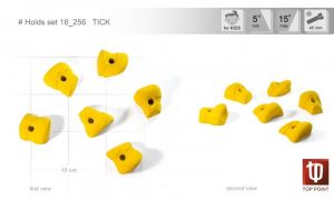Зацепки детские для скалодрома Top Point Tick #256