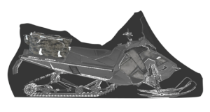 Чехол транспортировочный на снегоход Baseg VK 540 с 2015 года