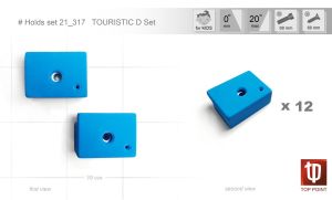 Универсальный набор зацепов для спортивного туризма и скалолазания Top Point #317 Touristic D Set