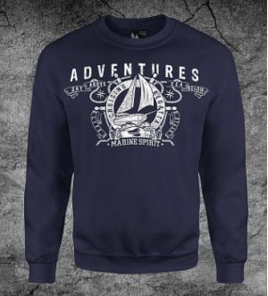 Макс-Экстрим - Свитшот комфортный с яхтой