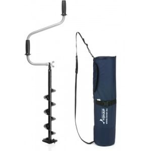 Ледобур для зимней рыбалки Тонар Торнадо-М2 Мини левое вращение