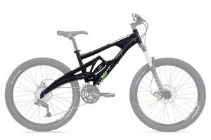 Удобная рама с задним амортизатором Marin Wolf Ridge 