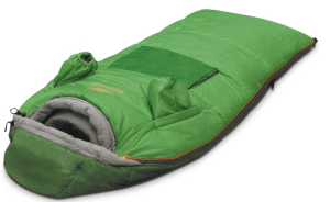 Спальник детский с рукавами с левой молнией Alexika Mountain Baby (комфорт +9)