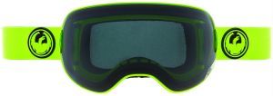 Dragon Alliance - Сноубордическая маска X2 (оправа Green, линзы Dark Smoke + Yellow Blue Ionized)